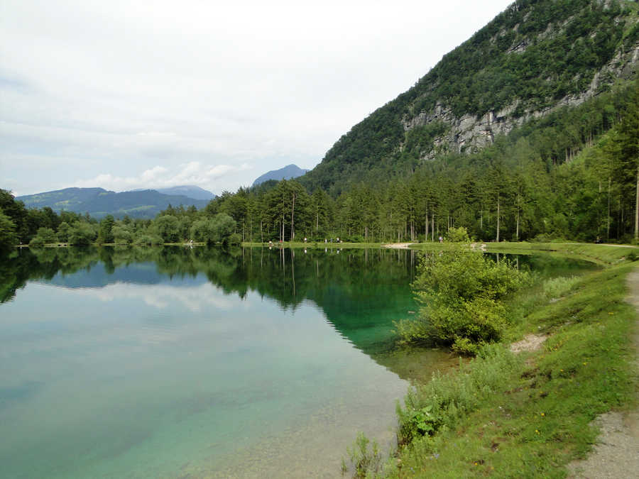 Bluntausee - Blick in Richtung Golling